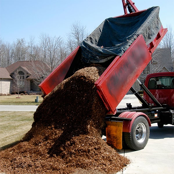 we offer a variety of mulch for delivery, including hardwood, cedar, and pine mulch